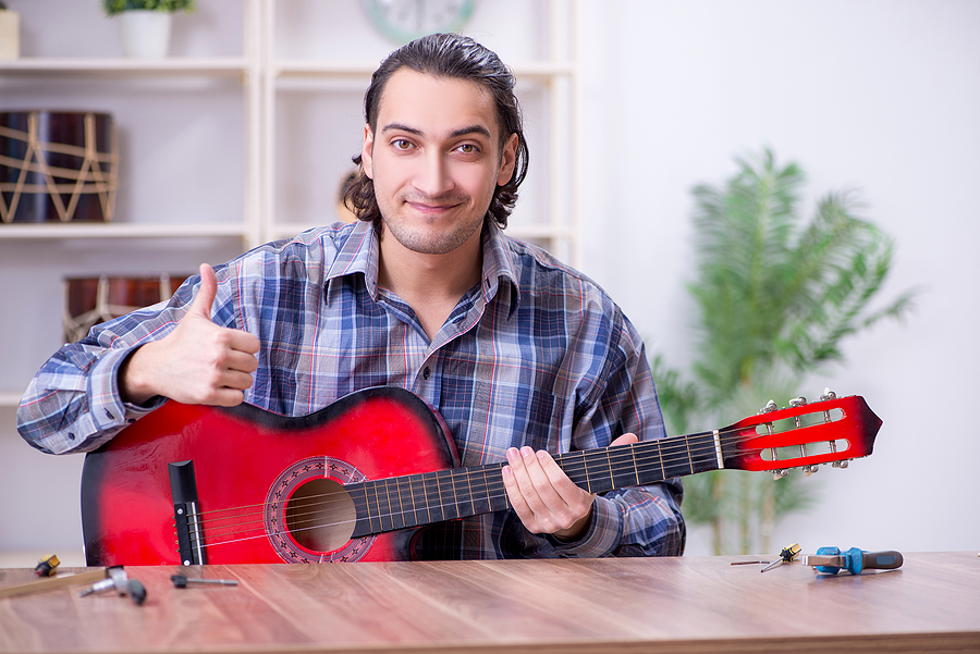 proper guitar setup