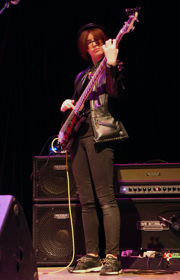 teen bass students performance