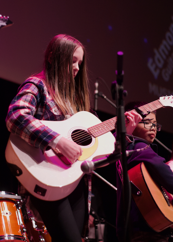 guitar student performance