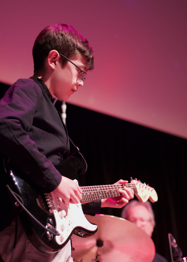 guitar student performance